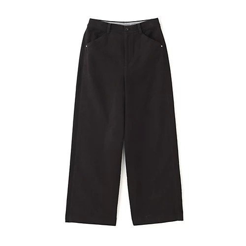 【ヒューマンウーマン/HUMAN WOMAN】のストレッチエアリードットコードセミワイドパンツ 人気、トレンドファッション・服の通販 founy(ファニー) 　ファッション　Fashion　レディースファッション　Fashion for Women　パンツ　Pants & Trousers　おすすめ　Recommended / Our Picks　スタンダード　Standard, Basic　セットアップ　Set-Up, Coordinated Outfit　ブルゾン　Blouson, Bomber Jacket　ボトム　Bottoms, Lower Wear　ポケット　Pocket, Pocket Detail　ワーク　Workwear, Utility Style　定番　Standard, Basic Item　other-2|ID: prp329100004664868 ipo3291000000033744462