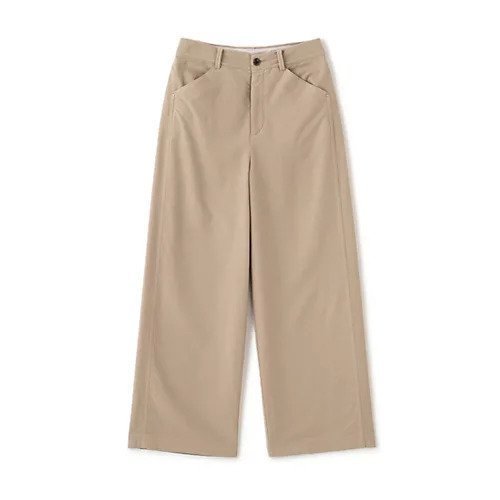 【ヒューマンウーマン/HUMAN WOMAN】のストレッチエアリードットコードセミワイドパンツ 人気、トレンドファッション・服の通販 founy(ファニー) 　ファッション　Fashion　レディースファッション　Fashion for Women　パンツ　Pants & Trousers　おすすめ　Recommended / Our Picks　スタンダード　Standard, Basic　セットアップ　Set-Up, Coordinated Outfit　ブルゾン　Blouson, Bomber Jacket　ボトム　Bottoms, Lower Wear　ポケット　Pocket, Pocket Detail　ワーク　Workwear, Utility Style　定番　Standard, Basic Item　other-3|ID: prp329100004664868 ipo3291000000033744464