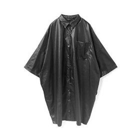 【ミズイロ インド/mizuiro ind】 グロッシーワイドハーフスリーブシャツワンピース人気、トレンドファッション・服の通販 founy(ファニー) ファッション Fashion レディースファッション Fashion for Women ワンピース Dresses シャツワンピース / 1枚で着映えコーデ Shirt Dresses オイル Body Oil ベーシック Basic, Essential レギュラー Regular, Standard Fit ワイド Wide, Wide Fit 定番 Standard, Basic Item |ID:prp329100004664874