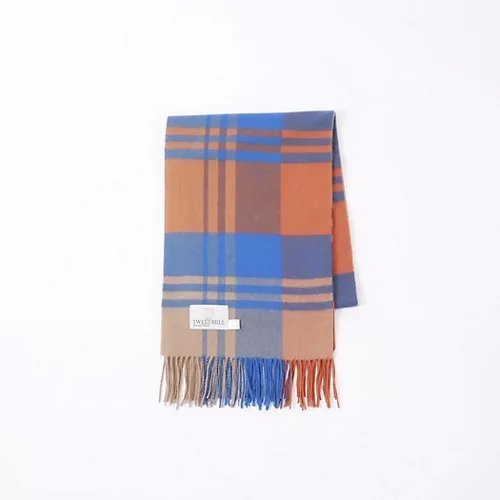 【ノーリーズ/NOLLEY'S】の【TWEEDMILL/ツィードミル】 【WEB限定】ラムズウールストール インテリア・キッズ・メンズ・レディースファッション・服の通販 founy(ファニー) ファッション Fashion レディースファッション Fashion for Women ショール Shawl, Wrap ストール Stole, Wrap チェック Check, Plaid, Tartan ツイード/ツィード Choker, Choker Necklace ツイード Twill, Twill Weave フリンジ Fringe, Tassel 別注 Limited Edition, Custom Order ブルー系1|ID: prp329100004664901 ipo3291000000033744732