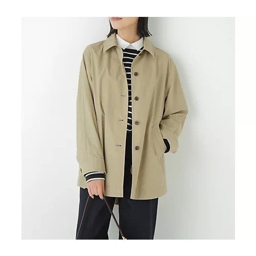 【ヒューマンウーマン/HUMAN WOMAN】のステンカラーシャツコート インテリア・キッズ・メンズ・レディースファッション・服の通販 founy(ファニー) 　ファッション　Fashion　レディースファッション　Fashion for Women　アウター　Coat / Outerwear Collection　コート・ロングコート・ピーコート　Long Coats, Peacoats & More　おすすめ　Recommended / Our Picks　カフス　Cuff Design　コンパクト　Compact, Small Size　シリコン　Silicone, Silicone Material　スタンダード　Standard, Basic　タンブラー　Tumbler, Travel Mug　ベージュ|ID: prp329100004664912 ipo3291000000033744817