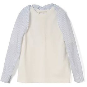 【リトコフスカヤ/LITKOVSKA】のReversible Longsleeve 人気、トレンドファッション・服の通販 founy(ファニー) ファッション Fashion レディースファッション Fashion for Women トップス・カットソー Cut & Sew Tops 2025年 2025 2025-2026秋冬・A/W Autumn/Winter 2025–26 AW25–26 ストライプ Stripe, Striped Pattern ダウン Down, Puffer リバーシブル Reversible, Two-Sided エレガント 上品 Elegant 今季 This Season, Current Season 半袖 Short Sleeve, Half Sleeve |ID:prp329100004665045