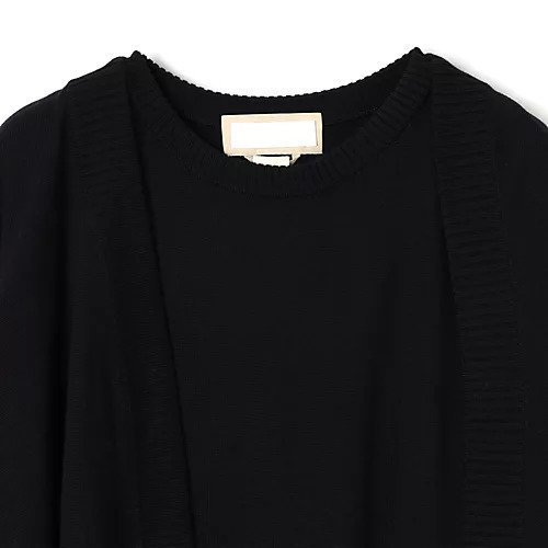 【リトコフスカヤ/LITKOVSKA】のLayered Knit Cardigan 人気、トレンドファッション・服の通販 founy(ファニー) 　ファッション　Fashion　レディースファッション　Fashion for Women　トップス・カットソー　Cut & Sew Tops　ニット　Knit Tops & Sweaters　カーディガン・羽織り　Layered Style Cardigans　2025年　2025　2025-2026秋冬・A/W　Autumn/Winter 2025–26 AW25–26　アンサンブル　Ensemble Set　ノースリーブ　Sleeveless, No-Sleeve　エレガント 上品　Elegant　other-3|ID: prp329100004665053 ipo3291000000033745644