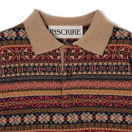 【アンスクリア/INSCRIRE】のFairisle Short Polo Sweater 人気、トレンドファッション・服の通販 founy(ファニー) ファッション Fashion レディースファッション Fashion for Women トップス・カットソー Cut & Sew Tops レディースパーカー・カジュアルフーディー Casual Hoodies & Sweatshirts スウェット・クルーネックトップス Sweatshirts & Crewnecks / Relaxed Fit Sweat Tops 2025年 2025 2025-2026秋冬・A/W Autumn/Winter 2025–26 AW25–26 コンパクト Compact, Small Size 今季 This Season, Current Season other-3|ID: prp329100004665057 ipo3291000000034864684