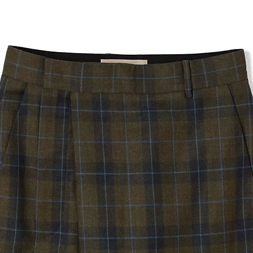 【リトコフスカヤ/LITKOVSKA】のDeconstructed Checked Pants with Offset Zip 人気、トレンドファッション・服の通販 founy(ファニー) 　ファッション　Fashion　レディースファッション　Fashion for Women　パンツ　Pants & Trousers　2025年　2025　2025-2026秋冬・A/W　Autumn/Winter 2025–26 AW25–26　シンプル　Simple, Minimal　フロント　Front, Front Design　ラップ　Wrap, Wrap Design　ループ　Loop, Loop Knit　other-3|ID: prp329100004665061 ipo3291000000034941630