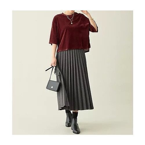 【エニー/ANY】の【新色追加/ウエストゴム】ウーリッシュプリーツスカート 人気、トレンドファッション・服の通販 founy(ファニー) ファッション Fashion レディースファッション Fashion for Women スカート Skirts プリーツスカート / 上品フェミニンスタイル Pleated Skirts フレア Flare, Flared プリーツ Pleats, Pleated エレガント 上品 Elegant other-2|ID: prp329100004669632 ipo3291000000033762602