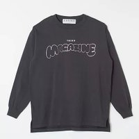 【サードマガジン/THIRD MAGAZINE】の【HPS別注】バブルロゴ ロンTEE 人気、トレンドファッション・服の通販 founy(ファニー) ファッション Fashion レディースファッション Fashion for Women トップス・カットソー Cut & Sew Tops ロングTシャツ・Tシャツ Longline T-Shirts & Tees シルバー Silver, Metallic Silver スリーブ Sleeve, Long Sleeve / Short Sleeve モチーフ Motif, Design Theme ロング Long, Long-Length 人気 Popular, Best Seller 別注 Limited Edition, Custom Order 洗える Machine Washable |ID:prp329100004669661