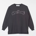 【サードマガジン/THIRD MAGAZINE】の【HPS別注】バブルロゴ ロンTEE 人気、トレンドファッション・服の通販 founy(ファニー) ファッション Fashion レディースファッション Fashion for Women トップス・カットソー Cut & Sew Tops ロングTシャツ・Tシャツ Longline T-Shirts & Tees シルバー Silver, Metallic Silver スリーブ Sleeve, Long Sleeve / Short Sleeve モチーフ Motif, Design Theme ロング Long, Long-Length 人気 Popular, Best Seller 別注 Limited Edition, Custom Order 洗える Machine Washable thumbnail スミクロ&#215;シルバーロゴ|ID: prp329100004669661 ipo3291000000033762787