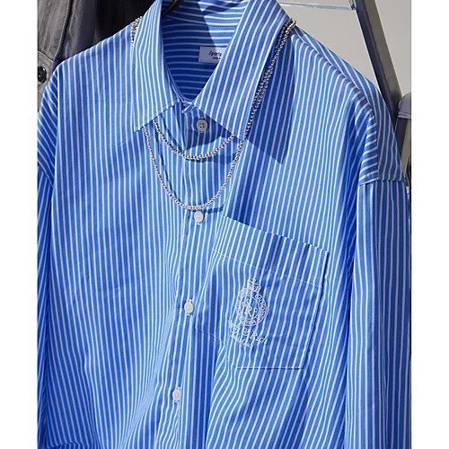 【ウィムガゼット/Whim Gazette】の【Sporty&Rich】Crown Tennis Shirts 人気、トレンドファッション・服の通販 founy(ファニー) 　ファッション　Fashion　レディースファッション　Fashion for Women　トップス・カットソー　Cut & Sew Tops　シャツ・ブラウス・オフィスカジュアル　Elegant Blouses & Button-Ups　クラウン　Crown, Royal Motif　シンプル　Simple, Minimal　スウェット / スエット　Sweatshirt, Sweatwear　ストライプ　Stripe, Striped Pattern　スポーティ　Sporty, Casual Athletic　雑誌　Magazine, Fashion Magazine　ボトム　Bottoms, Lower Wear　リラックス　Relax, Relaxed Fit　2025年　2025　2025-2026秋冬・A/W　Autumn/Winter 2025–26 AW25–26　other-2|ID: prp329100004669665 ipo3291000000033762819