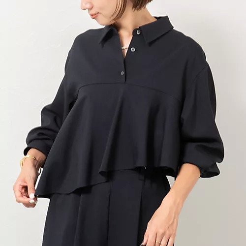 【ノーリーズ/NOLLEY'S】の【一部WEB限定色アイテム】ウォッシャブルフリルプルオーバーブラウス インテリア・キッズ・メンズ・レディースファッション・服の通販 founy(ファニー)  ファッション Fashion レディースファッション Fashion for Women トップス・カットソー Cut & Sew Tops シャツ・ブラウス・オフィスカジュアル Elegant Blouses & Button-Ups カジュアルプルオーバー・ニットトップス Pullovers & Knit Tops / Casual Pullovers 2025年 2025 2025-2026秋冬・A/W Autumn/Winter 2025–26 AW25–26 アシンメトリー Asymmetrical Style セットアップ Set-Up, Coordinated Outfit フレア Flare, Flared ベーシック Basic, Essential ネイビー|ID: prp329100004669667 ipo3291000000033762831