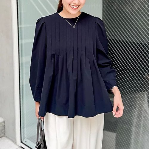 【ノーリーズ/NOLLEY'S】のウォッシャブルタックフレアーブラウス インテリア・キッズ・メンズ・レディースファッション・服の通販 founy(ファニー) ファッション Fashion レディースファッション Fashion for Women トップス・カットソー Cut & Sew Tops シャツ・ブラウス・オフィスカジュアル Elegant Blouses & Button-Ups 2025年 2025 2025-2026秋冬・A/W Autumn/Winter 2025–26 AW25–26 おすすめ Recommended / Our Picks アウトドア Outdoor Clothing シンプル Simple, Minimal ジャケット Jacket, Outerwear ストレッチ Stretch, Stretchy Fabric スポーツ Sports, Activewear スリム Slim, Slim Fit フレア Flare, Flared 人気 Popular, Best Seller 軽量 Lightweight, Ultra Light ネイビー|ID: prp329100004669670 ipo3291000000034240902