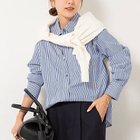 【ノーリーズ/NOLLEY'S】のウォッシャブル2WAYBasicレギュラーシャツ 人気、トレンドファッション・服の通販 founy(ファニー) ファッション Fashion レディースファッション Fashion for Women トップス・カットソー Cut & Sew Tops シャツ・ブラウス・オフィスカジュアル Elegant Blouses & Button-Ups 2025年 2025 2025-2026秋冬・A/W Autumn/Winter 2025–26 AW25–26 インナー Innerwear ウォッシャブル Machine Washable カフス Cuff Design ストライプ Stripe, Striped Pattern ブロード Broadcloth, Fine Cotton ベーシック Basic, Essential ボトム Bottoms, Lower Wear レギュラー Regular, Standard Fit ワンポイント One Point, Statement Accent エレガント 上品 Elegant 定番 Standard, Basic Item 無地 Plain, Solid Color 羽織 Haori, Light Jacket thumbnail ブルー系1|ID: prp329100004669673 ipo3291000000036058129