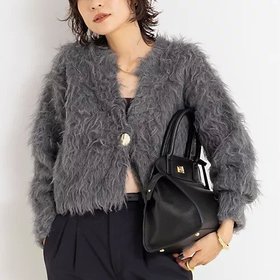 【ノーリーズソフィー/NOLLEY'S sophi】 《手洗い可能》カール起毛ショートカーディガン人気、トレンドファッション・服の通販 founy(ファニー) ファッション Fashion レディースファッション Fashion for Women トップス・カットソー Cut & Sew Tops カーディガン・羽織り Layered Style Cardigans 2025年 2025 2025-2026秋冬・A/W Autumn/Winter 2025–26 AW25–26 エアリー Airy Texture カーディガン Cardigan, Knitwear ショート Short, Short Length スキッパー Skipper, Open Collar ワイド Wide, Wide Fit |ID:prp329100004669686