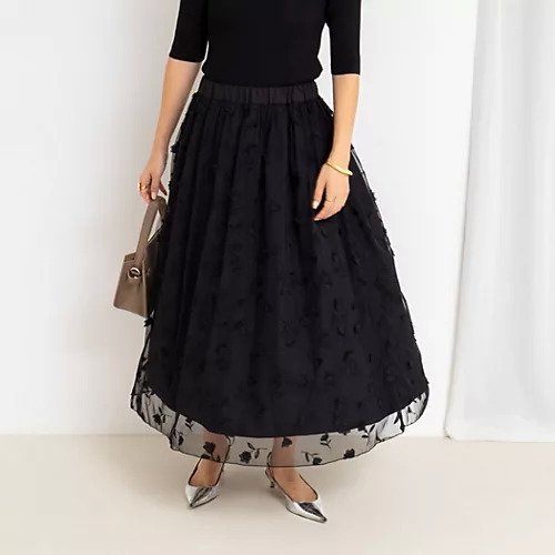 【ノーリーズ/NOLLEY'S】のウォッシャブルチュール刺繍リバーシブルギャザースカート 人気、トレンドファッション・服の通販 founy(ファニー) ファッション Fashion レディースファッション Fashion for Women スカート Skirts 2025年 2025 2025-2026秋冬・A/W Autumn/Winter 2025–26 AW25–26 ギャザー Gathered, Ruffled タフタ Taffeta, Structured Fabric リバーシブル Reversible, Two-Sided other-3|ID: prp329100004669695 ipo3291000000033763061