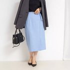 【ノーリーズソフィー/NOLLEY'S sophi】のウォッシャブルベルト付きラップ風タイトスカート 人気、トレンドファッション・服の通販 founy(ファニー) ファッション Fashion レディースファッション Fashion for Women スカート Skirts ベルト&ウエストマーク Belts & Waist Accessories 2025年 2025 2025-2026秋冬・A/W Autumn/Winter 2025–26 AW25–26 おすすめ Recommended / Our Picks ダブル Double, Double-Breasted ラップ Wrap, Wrap Design ロング Long, Long-Length エレガント 上品 Elegant ビジネス 仕事 通勤 Business / Work / Commuting thumbnail サックス|ID: prp329100004669699 ipo3291000000033763084