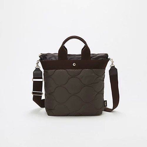 【トプカピ/TOPKAPI】の【Breath TOPKAPI】RIPPLE リプル キルティング ショルダー付き 縦型 トートバッグ / 撥水 / 軽量 インテリア・キッズ・メンズ・レディースファッション・服の通販 founy(ファニー) 　ファッション　Fashion　レディースファッション　Fashion for Women　バッグ　Bags　キルティング　Quilted, Quilting　軽量　Lightweight, Ultra Light　ショルダー　Shoulder, Shoulder Strap　ポケット　Pocket, Pocket Detail　ブラウン|ID: prp329100004669715 ipo3291000000033763233
