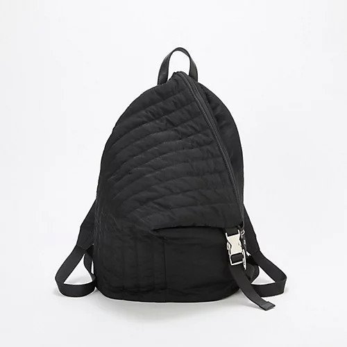 【トプカピ/TOPKAPI】の【TREASURE TOPKAPI】ナイロン キルティング アシンメトリー リュック インテリア・キッズ・メンズ・レディースファッション・服の通販 founy(ファニー) ファッション Fashion レディースファッション Fashion for Women アシンメトリー Asymmetrical Style キルティング Quilted, Quilting コンビ Combo, Combination Style スマート Smart, Elegant ポケット Pocket, Pocket Detail メタル Metal, Metal Parts リュック Backpack, Rucksack 傘 Umbrella, Parasol ブラック|ID: prp329100004669725 ipo3291000000033763313