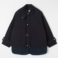【カレンソロジー/Curensology】のコットンワークブルゾン 人気、トレンドファッション・服の通販 founy(ファニー) ファッション Fashion レディースファッション Fashion for Women アウター Coat / Outerwear Collection ブルゾンジャケット・スポーティアウター Blouson Jackets インナー Innerwear キルティング Quilted, Quilting サテン Satin, Glossy Fabric ショート Short, Short Length ジャケット Jacket, Outerwear バランス Balance, Style Balance フロント Front, Front Design ブルゾン Blouson, Bomber Jacket ベスト Vest, Waistcoat ポケット Pocket, Pocket Detail ワーク Workwear, Utility Style ヴィンテージ Vintage Style 洗える Machine Washable |ID:prp329100004669755