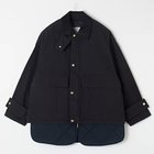 【カレンソロジー/Curensology】のコットンワークブルゾン 人気、トレンドファッション・服の通販 founy(ファニー) ファッション Fashion レディースファッション Fashion for Women アウター Coat / Outerwear Collection ブルゾンジャケット・スポーティアウター Blouson Jackets インナー Innerwear キルティング Quilted, Quilting サテン Satin, Glossy Fabric ショート Short, Short Length ジャケット Jacket, Outerwear バランス Balance, Style Balance フロント Front, Front Design ブルゾン Blouson, Bomber Jacket ベスト Vest, Waistcoat ポケット Pocket, Pocket Detail ワーク Workwear, Utility Style ヴィンテージ Vintage Style 洗える Machine Washable thumbnail 【HPS別注】ブラックネイビー|ID: prp329100004669755 ipo3291000000033763530