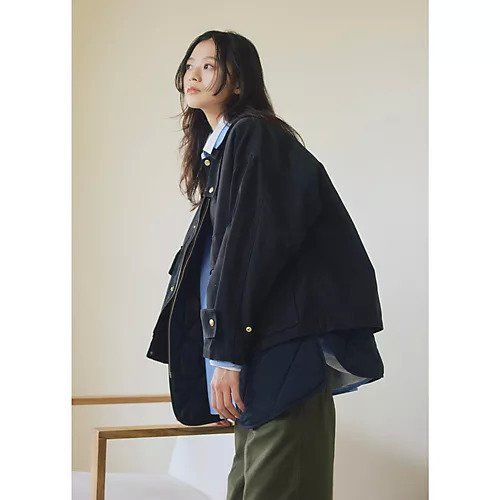 【カレンソロジー/Curensology】のコットンワークブルゾン 人気、トレンドファッション・服の通販 founy(ファニー) 　ファッション　Fashion　レディースファッション　Fashion for Women　アウター　Coat / Outerwear Collection　ブルゾンジャケット・スポーティアウター　Blouson Jackets　インナー　Innerwear　ヴィンテージ　Vintage Style　春　Spring　洗える　Machine Washable　キルティング　Quilted, Quilting　サテン　Satin, Glossy Fabric　ショート　Short, Short Length　ジャケット　Jacket, Outerwear　人気　Popular, Best Seller　バランス　Balance, Style Balance　フロント　Front, Front Design　ブルゾン　Blouson, Bomber Jacket　プレーン　Plain, Simple　ベスト　Vest, Waistcoat　ボックス　Boxy, Box Shape　ポケット　Pocket, Pocket Detail　別注　Limited Edition, Custom Order　ミリタリー　Military, Army Style　ワーク　Workwear, Utility Style　冬　Winter / This Winter　A/W・秋冬　Autumn/Winter　おすすめ　Recommended / Our Picks　エレガント 上品　Elegant　other-2|ID: prp329100004669755 ipo3291000000034338049