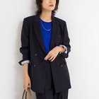 【ノーリーズソフィー/NOLLEY'S sophi】の《セットアップ対応》サイロトロピカルテーラードジャケット 人気、トレンドファッション・服の通販 founy(ファニー) ファッション Fashion レディースファッション Fashion for Women アウター Coat / Outerwear Collection レディースジャケット・軽アウター Jackets テーラードジャケット / 通勤・きれいめスタイル Tailored Jackets & Blazers 2025年 2025 2025-2026秋冬・A/W Autumn/Winter 2025–26 AW25–26 ジャケット Jacket, Outerwear セットアップ Set-Up, Coordinated Outfit ワイド Wide, Wide Fit 秋 Autumn thumbnail ネイビー|ID: prp329100004669757 ipo3291000000033763544