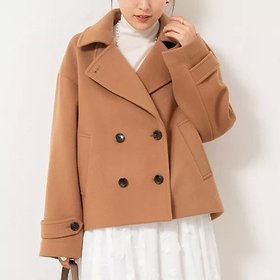 【ノーリーズ/NOLLEY'S】 ウールカシミヤダブルブレストコート人気、トレンドファッション・服の通販 founy(ファニー) ファッション Fashion レディースファッション Fashion for Women アウター Coat / Outerwear Collection コート・ロングコート・ピーコート Long Coats, Peacoats & More 2025年 2025 2025-2026秋冬・A/W Autumn/Winter 2025–26 AW25–26 ショート Short, Short Length ビジネス 仕事 通勤 Business / Work / Commuting 防寒 Cold Protection, Winter-Ready |ID:prp329100004669758