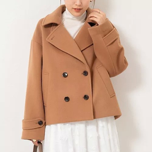 【ノーリーズ/NOLLEY'S】のウールカシミヤダブルブレストコート 人気、トレンドファッション・服の通販 founy(ファニー) 　ファッション　Fashion　レディースファッション　Fashion for Women　アウター　Coat / Outerwear Collection　コート・ロングコート・ピーコート　Long Coats, Peacoats & More　2025年　2025　2025-2026秋冬・A/W　Autumn/Winter 2025–26 AW25–26　ショート　Short, Short Length　ビジネス 仕事 通勤　Business / Work / Commuting　防寒　Cold Protection, Winter-Ready　 other-1|ID: prp329100004669758 ipo3291000000033763554