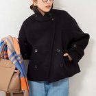 【ノーリーズ/NOLLEY'S】のウールカシミヤダブルブレストコート 人気、トレンドファッション・服の通販 founy(ファニー) ファッション Fashion レディースファッション Fashion for Women アウター Coat / Outerwear Collection コート・ロングコート・ピーコート Long Coats, Peacoats & More 2025年 2025 2025-2026秋冬・A/W Autumn/Winter 2025–26 AW25–26 ショート Short, Short Length ビジネス 仕事 通勤 Business / Work / Commuting 防寒 Cold Protection, Winter-Ready thumbnail ネイビー|ID: prp329100004669758 ipo3291000000033763558