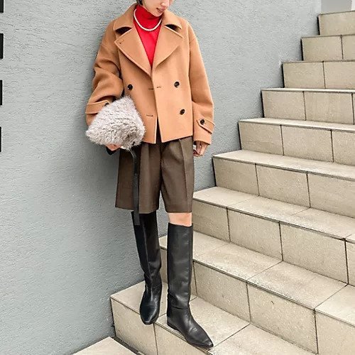 【ノーリーズ/NOLLEY'S】のウールカシミヤダブルブレストコート 人気、トレンドファッション・服の通販 founy(ファニー) ファッション Fashion レディースファッション Fashion for Women アウター Coat / Outerwear Collection コート・ロングコート・ピーコート Long Coats, Peacoats & More 2025年 2025 2025-2026秋冬・A/W Autumn/Winter 2025–26 AW25–26 ショート Short, Short Length ビジネス 仕事 通勤 Business / Work / Commuting 防寒 Cold Protection, Winter-Ready other-2|ID: prp329100004669758 ipo3291000000034485094