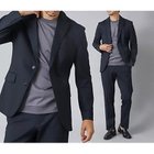 【ノーリーズ グッドマン/NOLLEY'S goodman / MEN】の【ACTIVE SECT】《セットアップ》ポンチプリントスーツ ジャケット&パンツ 25AW ネイビー|ID: prp329100004669795 ipo3291000000034069043