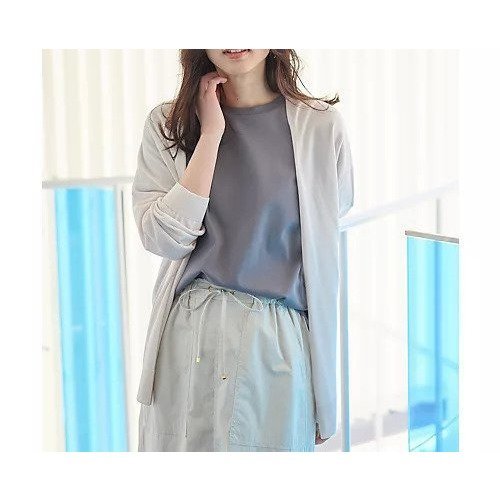 【エニー/ANY】の【接触冷感/アンチピリング】トッパーニットカーディガン 人気、トレンドファッション・服の通販 founy(ファニー) 　ファッション　Fashion　レディースファッション　Fashion for Women　トップス・カットソー　Cut & Sew Tops　ニット　Knit Tops & Sweaters　カーディガン・羽織り　Layered Style Cardigans　カットソー　Cut and Sewn Top　カーディガン　Cardigan, Knitwear　シンプル　Simple, Minimal　ベーシック　Basic, Essential　エレガント 上品　Elegant　夏　Summer　other-3|ID: prp329100004671320 ipo3291000000033769331