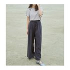 【エニー/ANY】の【新色追加/洗濯機可/ウエストゴム/接触冷感/UVケア】清涼リラックスハイウエストパンツ チャコール|ID: prp329100004671332 ipo3291000000033842256