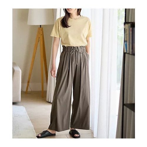 【エニー/ANY】の【新色追加/洗濯機可/ウエストゴム/接触冷感/UVケア】清涼リラックスハイウエストパンツ 人気、トレンドファッション・服の通販 founy(ファニー) ファッション Fashion レディースファッション Fashion for Women パンツ Pants & Trousers おすすめ Recommended / Our Picks ジャケット Jacket, Outerwear ブルゾン Blouson, Bomber Jacket リラックス Relax, Relaxed Fit ワッシャー Washer, Crinkled Finish 半袖 Short Sleeve, Half Sleeve other-3|ID: prp329100004671332 ipo3291000000034779048