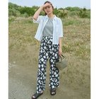 【エニー/ANY】の【洗濯機可/ウエストゴム】プリントパンツ チャコールベース|ID: prp329100004671333 ipo3291000000033769381