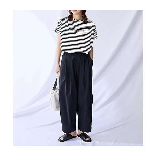 【エニー/ANY】の【洗濯機可/ウエストゴム】撥水バレルパンツ 人気、トレンドファッション・服の通販 founy(ファニー) 　ファッション　Fashion　レディースファッション　Fashion for Women　パンツ　Pants & Trousers　カットソー　Cut and Sewn Top　サンダル　Sandals, Summer Shoes　シンプル　Simple, Minimal　スニーカー　Sneakers, Trainers　ワイド　Wide, Wide Fit　エレガント 上品　Elegant　other-3|ID: prp329100004671337 ipo3291000000033769413