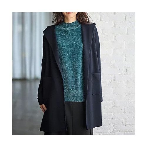 【エニー/ANY】の【洗濯機可】フーディーコーディガン 人気、トレンドファッション・服の通販 founy(ファニー) 　ファッション　Fashion　レディースファッション　Fashion for Women　カットソー　Cut and Sewn Top　シンプル　Simple, Minimal　ネックレス　Necklace, Pendant Necklace　ミラノリブ　Milano Rib, Milano Stitch　定番　Standard, Basic Item　other-2|ID: prp329100004671343 ipo3291000000033769469