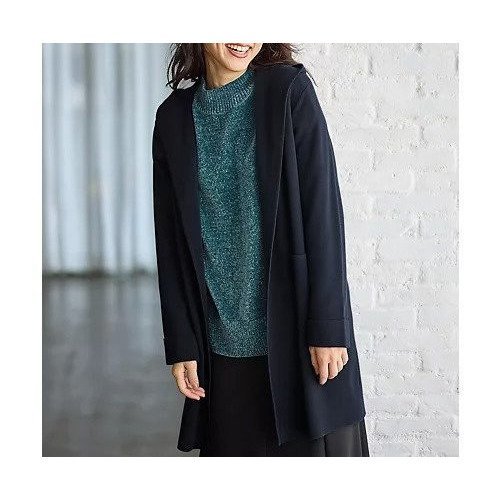 【エニー/ANY】の【洗濯機可】フーディーコーディガン 人気、トレンドファッション・服の通販 founy(ファニー) 　ファッション　Fashion　レディースファッション　Fashion for Women　カットソー　Cut and Sewn Top　シンプル　Simple, Minimal　ネックレス　Necklace, Pendant Necklace　ミラノリブ　Milano Rib, Milano Stitch　定番　Standard, Basic Item　other-3|ID: prp329100004671343 ipo3291000000033769471