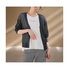 【エニー/ANY】のメッシュカーディガン チャコール|ID: prp329100004671345 ipo3291000000035442253