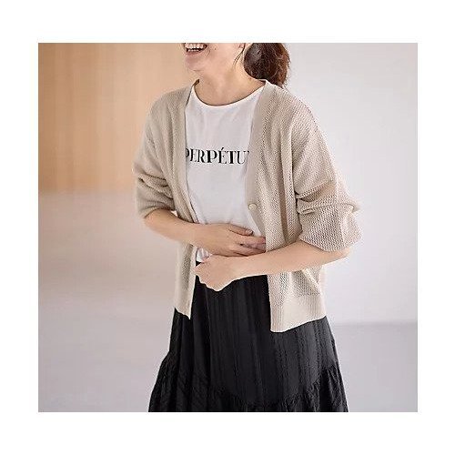 【エニー/ANY】のメッシュカーディガン 人気、トレンドファッション・服の通販 founy(ファニー) 　ファッション　Fashion　レディースファッション　Fashion for Women　トップス・カットソー　Cut & Sew Tops　カーディガン・羽織り　Layered Style Cardigans　おすすめ　Recommended / Our Picks　インナー　Innerwear　カーディガン　Cardigan, Knitwear　スリーブ　Sleeve, Long Sleeve / Short Sleeve　タンク　Tank Top, Sleeveless Top　メッシュ　Mesh, Net Fabric　リラックス　Relax, Relaxed Fit　ロング　Long, Long-Length　長袖　Long Sleeve, Full Sleeve　other-2|ID: prp329100004671345 ipo3291000000036320712