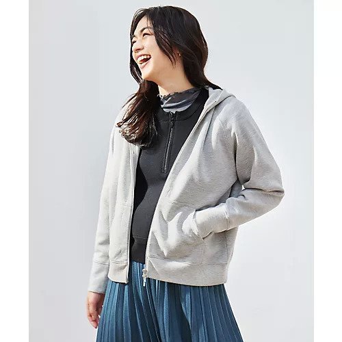 【エニー/ANY】の【洗濯機可/UVケア】ダブルジップパーカー 人気、トレンドファッション・服の通販 founy(ファニー) 　ファッション　Fashion　レディースファッション　Fashion for Women　トップス・カットソー　Cut & Sew Tops　レディースパーカー・カジュアルフーディー　Casual Hoodies & Sweatshirts　インナー　Innerwear　シャイニー　Shiny, Glossy Finish　シルバー　Silver, Metallic Silver　スリーブ　Sleeve, Long Sleeve / Short Sleeve　トレンド　Trend, Trending Now　パーカー　Hoodie, Parka　冬　Winter / This Winter　other-2|ID: prp329100004671352 ipo3291000000035174788