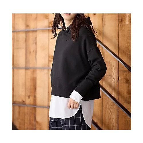 【エニー/ANY】の【洗濯機可】裏毛フーディ 人気、トレンドファッション・服の通販 founy(ファニー) 　ファッション　Fashion　レディースファッション　Fashion for Women　おすすめ　Recommended / Our Picks　インナー　Innerwear　シルバー　Silver, Metallic Silver　バランス　Balance, Style Balance　エレガント 上品　Elegant　人気　Popular, Best Seller　定番　Standard, Basic Item　other-3|ID: prp329100004671356 ipo3291000000033769543