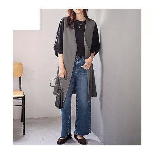 【エニー/ANY】の【洗濯機可】ロングジレ 人気、トレンドファッション・服の通販 founy(ファニー) 　ファッション　Fashion　レディースファッション　Fashion for Women　アウター　Coat / Outerwear Collection　トップス・カットソー　Cut & Sew Tops　ベスト&ジレ / 重ね着スタイル　Vests & Gilets　おすすめ　Recommended / Our Picks　インナー　Innerwear　セレモニー　Ceremony　エレガント 上品　Elegant　other-2|ID: prp329100004671362 ipo3291000000033769560