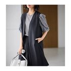 【エニー/ANY】のロングジレ ブラック|ID: prp329100004671362 ipo3291000000036271107