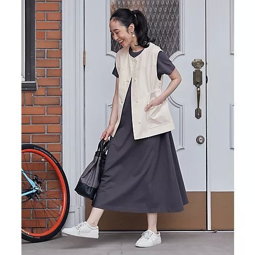 【エニー/ANY】の【洗濯機可】ミリタリーベスト 人気、トレンドファッション・服の通販 founy(ファニー) 　ファッション　Fashion　レディースファッション　Fashion for Women　アウター　Coat / Outerwear Collection　トップス・カットソー　Cut & Sew Tops　ベスト&ジレ / 重ね着スタイル　Vests & Gilets　ベスト　Vest, Waistcoat　ミリタリー　Military, Army Style　ロング　Long, Long-Length　春　Spring　秋　Autumn　other-2|ID: prp329100004671368 ipo3291000000033769591
