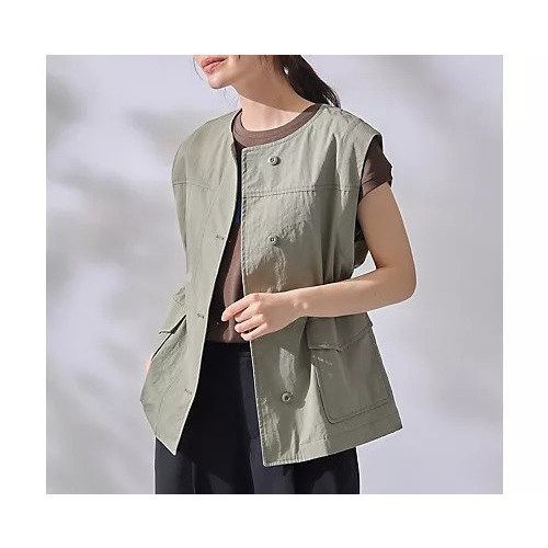 【エニー/ANY】のミリタリーベスト インテリア・キッズ・メンズ・レディースファッション・服の通販 founy(ファニー) https://founy.com/ ファッション Fashion レディースファッション Fashion for Women アウター Coat / Outerwear Collection トップス・カットソー Cut & Sew Tops ベスト&ジレ / 重ね着スタイル Vests & Gilets ベスト Vest, Waistcoat ミリタリー Military, Army Style ロング Long, Long-Length 春 Spring 秋 Autumn |ID: prp329100004671368 ipo3291000000036335669