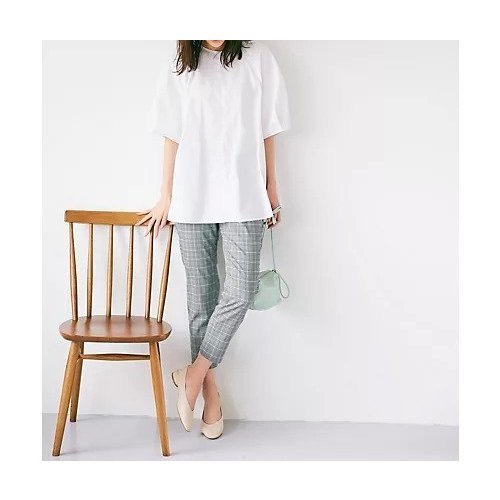 【エニー/ANY】の【ウエストゴム/ストレッチ】大人の7daysデイリーパンツ インテリア・キッズ・メンズ・レディースファッション・服の通販 founy(ファニー) 　ファッション　Fashion　レディースファッション　Fashion for Women　パンツ　Pants & Trousers　おすすめ　Recommended / Our Picks　カットソー　Cut and Sewn Top　ストレッチ　Stretch, Stretchy Fabric　チュニック　Tunic, Long Top　トレンド　Trend, Trending Now　リラックス　Relax, Relaxed Fit　A/W・秋冬　Autumn/Winter　ビジネス 仕事 通勤　Business / Work / Commuting　グレンチェック|ID: prp329100004671393 ipo3291000000034876440