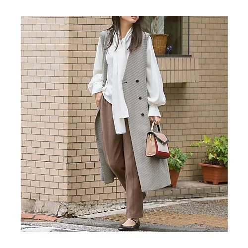 【エニー/ANY】の【ストレッチ/ウエストゴム】エニィーヒート テーパードパンツ インテリア・キッズ・メンズ・レディースファッション・服の通販 founy(ファニー) 　ファッション　Fashion　レディースファッション　Fashion for Women　パンツ　Pants & Trousers　おすすめ　Recommended / Our Picks　ストレッチ　Stretch, Stretchy Fabric　センター　Center, Center Line　楽ちん　Easy Fit, Comfortable　ビジネス 仕事 通勤　Business / Work / Commuting　モカ|ID: prp329100004671399 ipo3291000000034866881