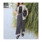 【エニー/ANY】の【新色追加/吸水速乾/イージーケア/UVカット/接触冷感】さらさらDRYパンツ ブラック×オフドット|ID: prp329100004671410 ipo3291000000033769799