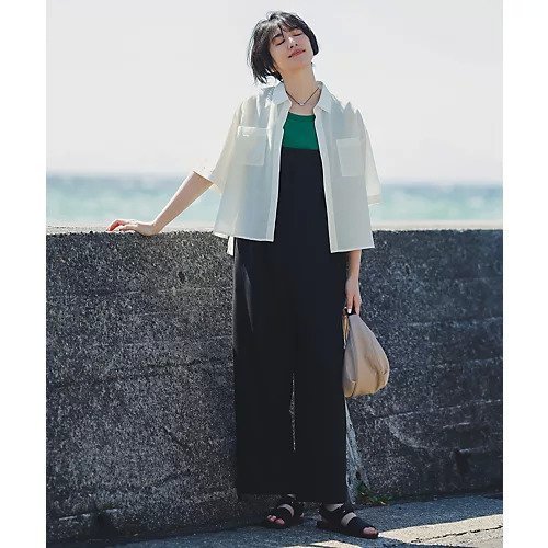 【エニー/ANY】の【洗濯機可/接触冷感/UVケア】イージーケアライトストレッチサロペット インテリア・キッズ・メンズ・レディースファッション・服の通販 founy(ファニー) https://founy.com/ ファッション Fashion レディースファッション Fashion for Women ワンピース Dresses サロペット&オールインワン Dungarees & Jumpsuit Styles インナー Innerwear シンプル Simple, Minimal ストレッチ Stretch, Stretchy Fabric ダブル Double, Double-Breasted |ID: prp329100004671422 ipo3291000000033769854