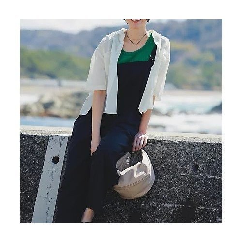 【エニー/ANY】の【洗濯機可/接触冷感/UVケア】イージーケアライトストレッチサロペット 人気、トレンドファッション・服の通販 founy(ファニー) 　ファッション　Fashion　レディースファッション　Fashion for Women　ワンピース　Dresses　サロペット&オールインワン　Dungarees & Jumpsuit Styles　インナー　Innerwear　シンプル　Simple, Minimal　ストレッチ　Stretch, Stretchy Fabric　ダブル　Double, Double-Breasted　other-2|ID: prp329100004671422 ipo3291000000033769858